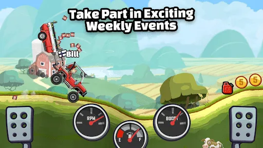 Capturas de pantalla de Hill Climb Racing 2