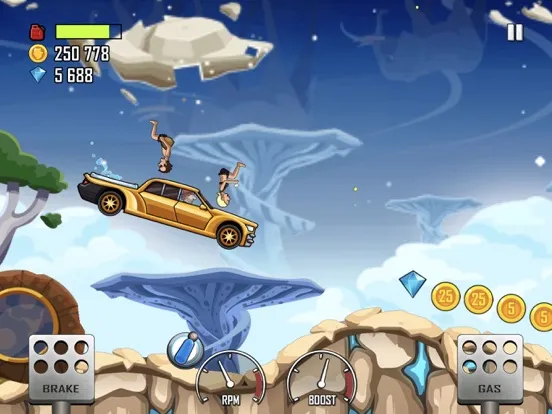 Hill Climb Racing+ iPad  Screenshots
