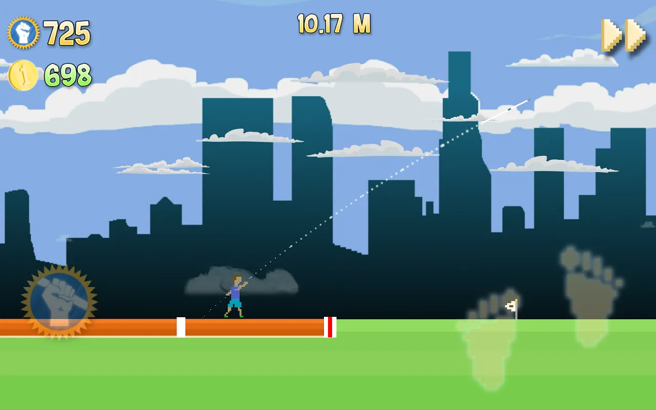 Tangkapan layar Javelin Masters 3
