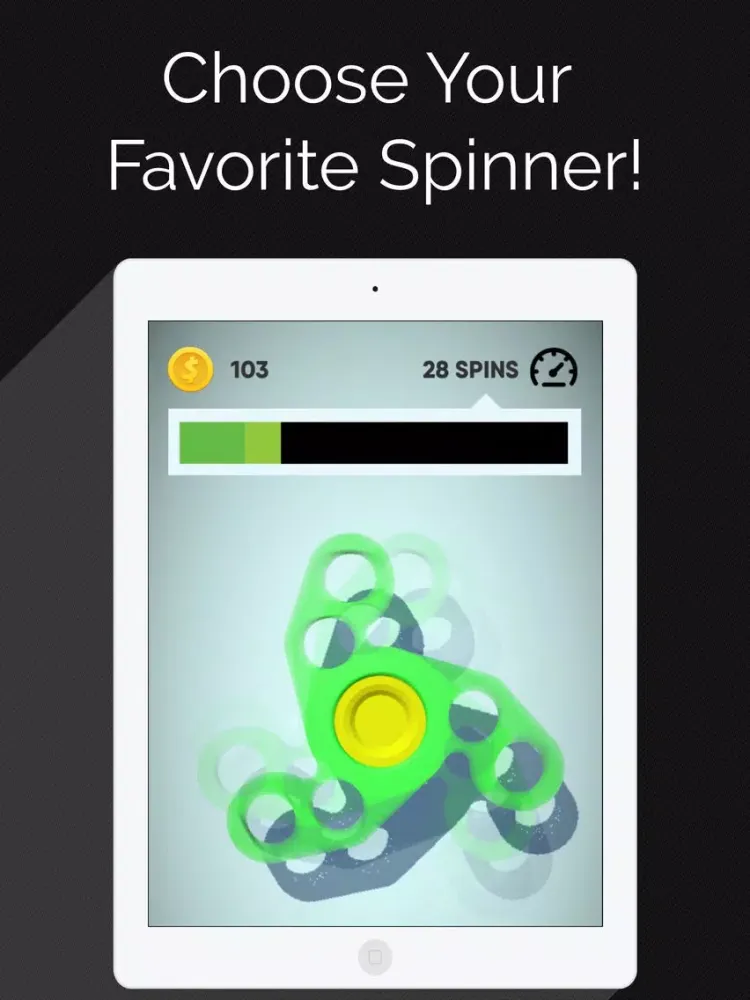 Скриншоты Finger Spinner - Fidget Hand Spin,Stress Toy,Game iPad 
