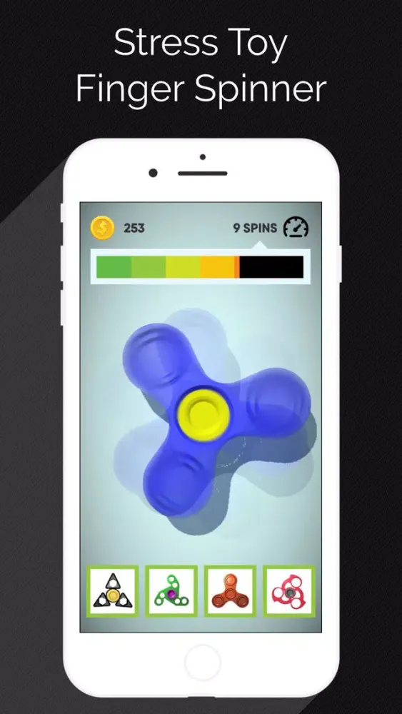 Скриншоты Finger Spinner - Fidget Hand Spin,Stress Toy,Game