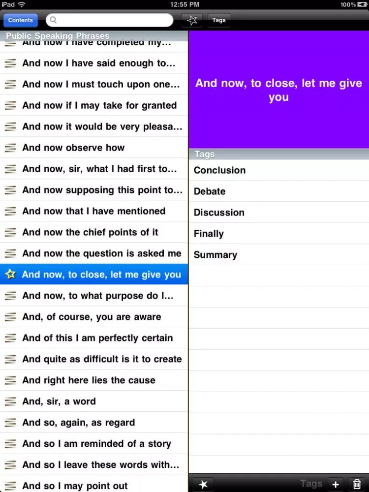 Useful English Phrases iPad  스크린샷