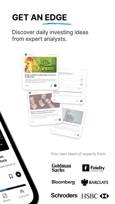 Finimize Finance News Insights Screenshots