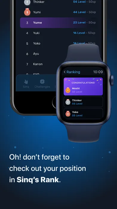 Скриншоты Sinq: Your Fitness Companion