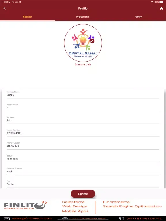 Digital Samaj - Hamesha Saath iPad 应用截图