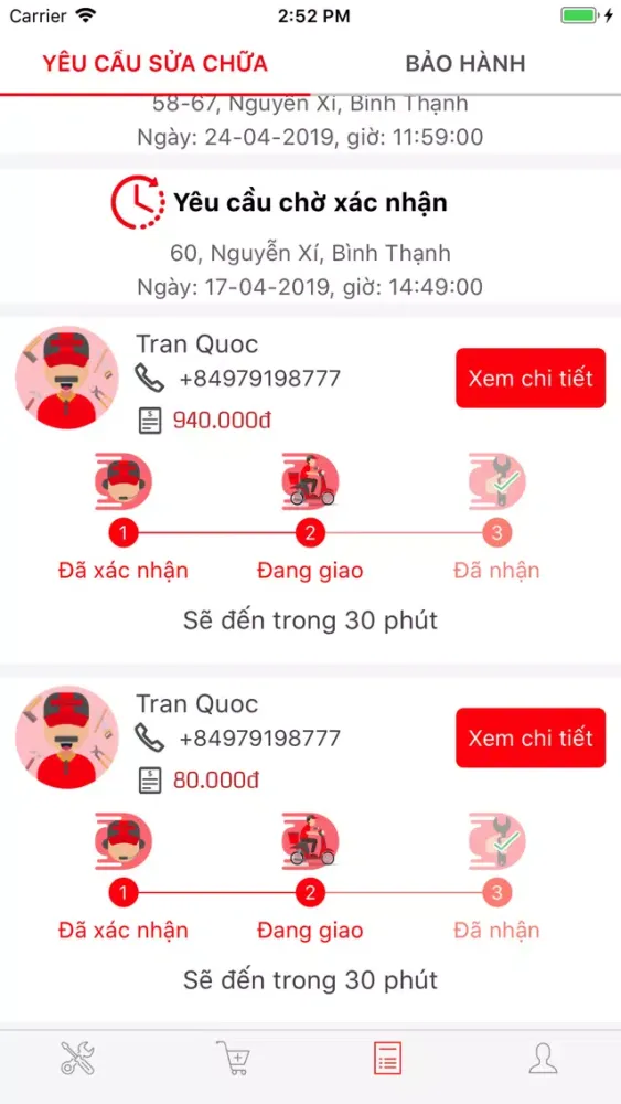 Capturas de pantalla de Fino - Sửa chữa 5s