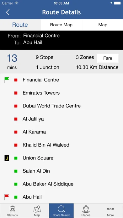 Dubai-Metro Screenshots