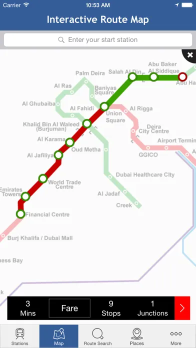 Dubai-Metro Screenshots