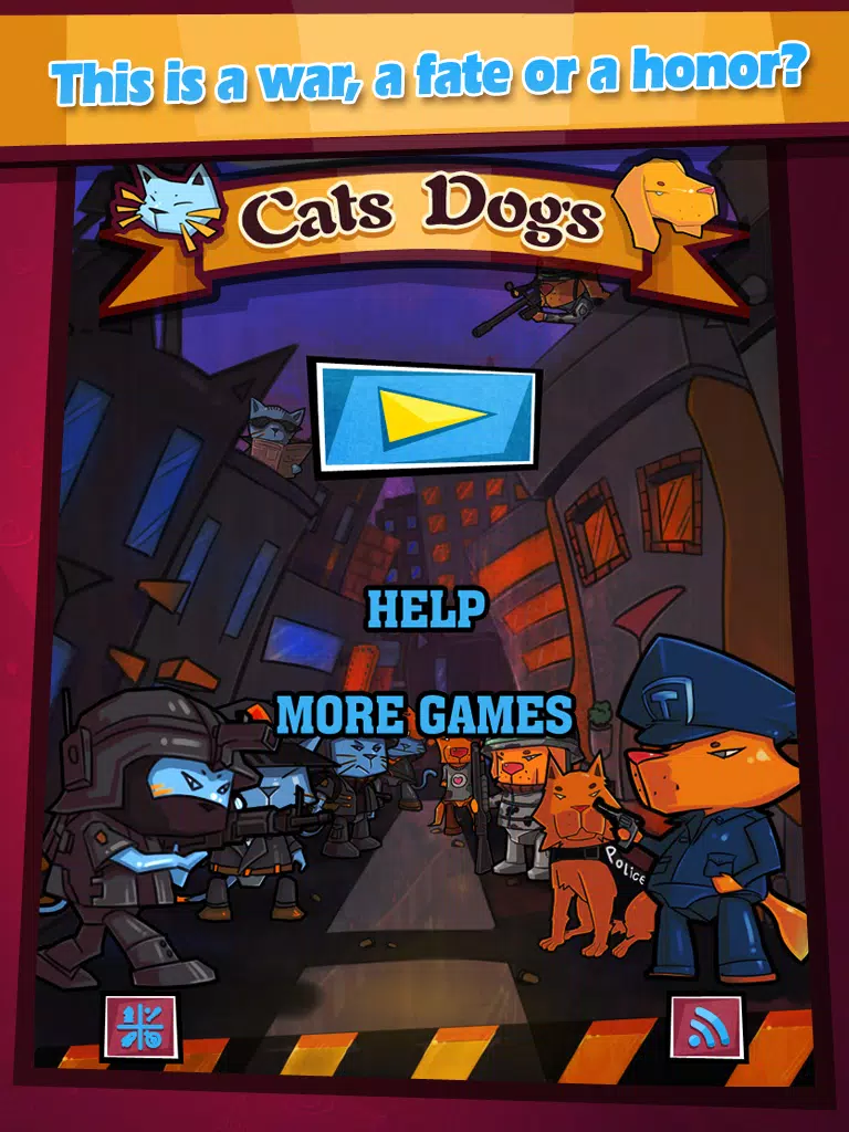 Tangkapan skrin Cats VS Dogs Pro iPad 