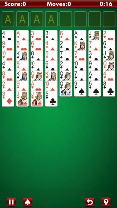 ภาพหน้าจอของ Solitaire: FreeCell Pro