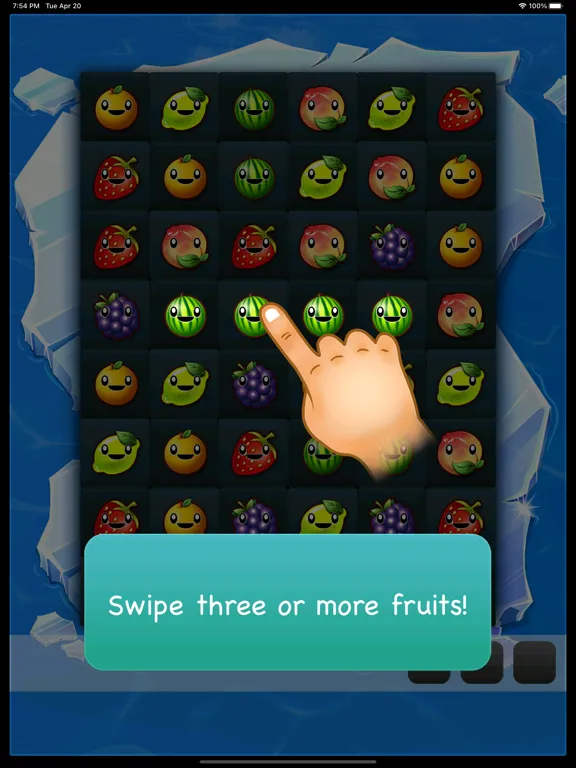 Capturas de pantalla de Fruit Crush Pro iPad 