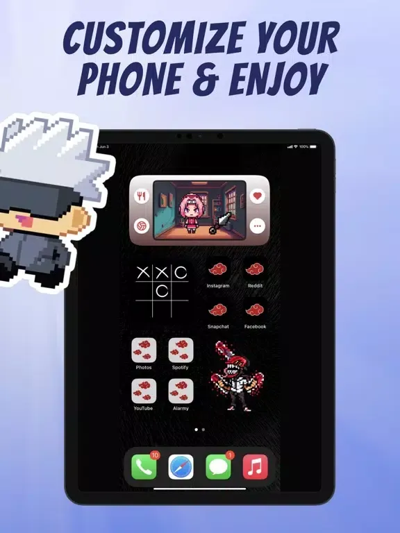 Pixel Pets for Dynamic Island iPad  स्क्रीनशॉट