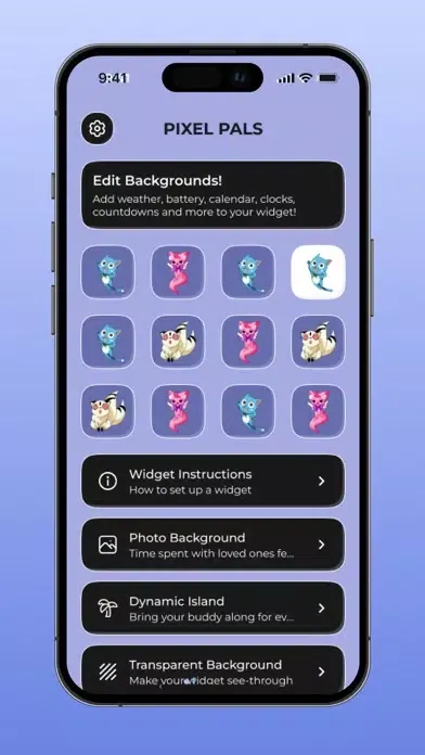 Pixel Pets for Dynamic Island स्क्रीनशॉट