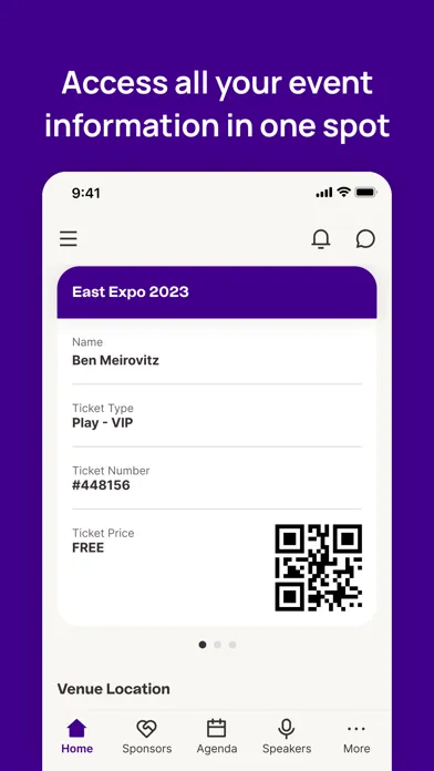 Finseca Events Screenshots