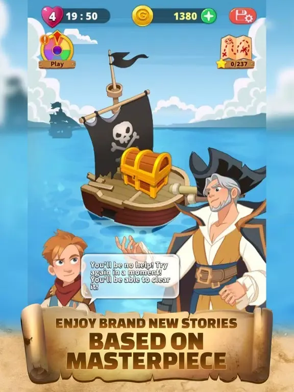 Treasure's Island iPad  Screenshots
