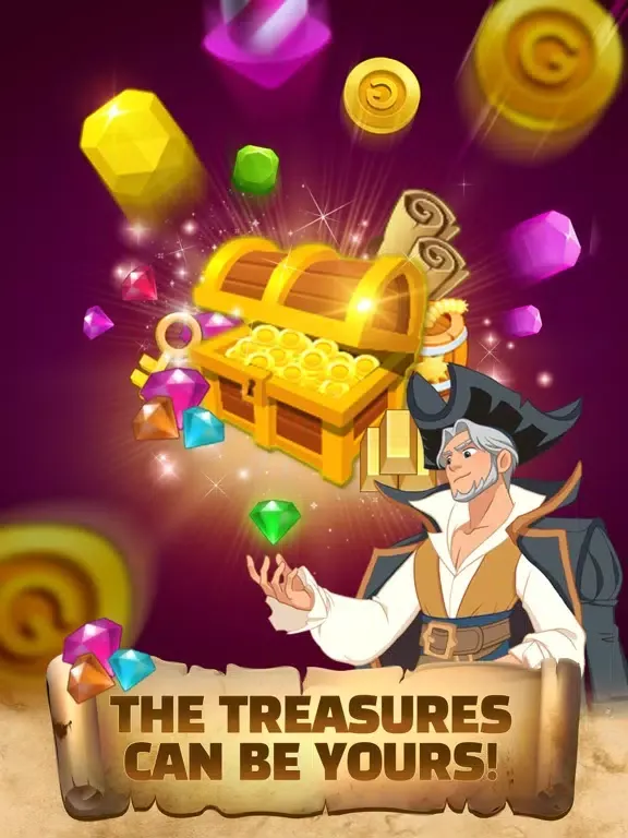 Treasure's Island iPad  Screenshots