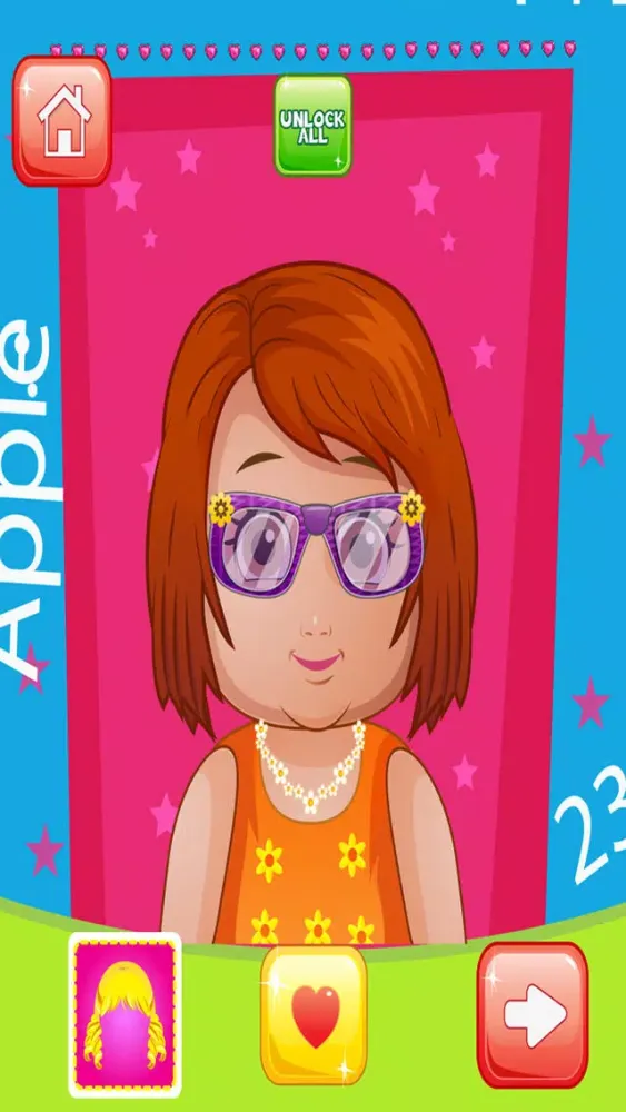 Screenshot di Cute Baby Hair Salon FREE- Super fun beauty dress up game for girls