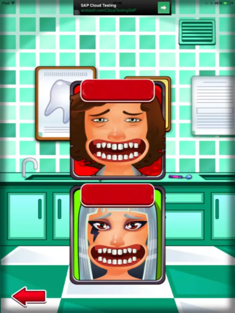 Скриншоты Aaah! Celebrity Dentist FREE- Ace Awesome Game for Girls and School Boys iPad 