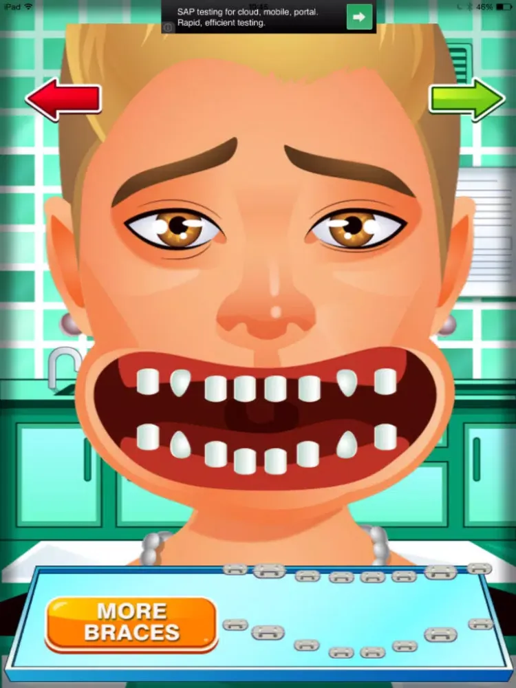 Скриншоты Aaah! Celebrity Dentist FREE- Ace Awesome Game for Girls and School Boys iPad 