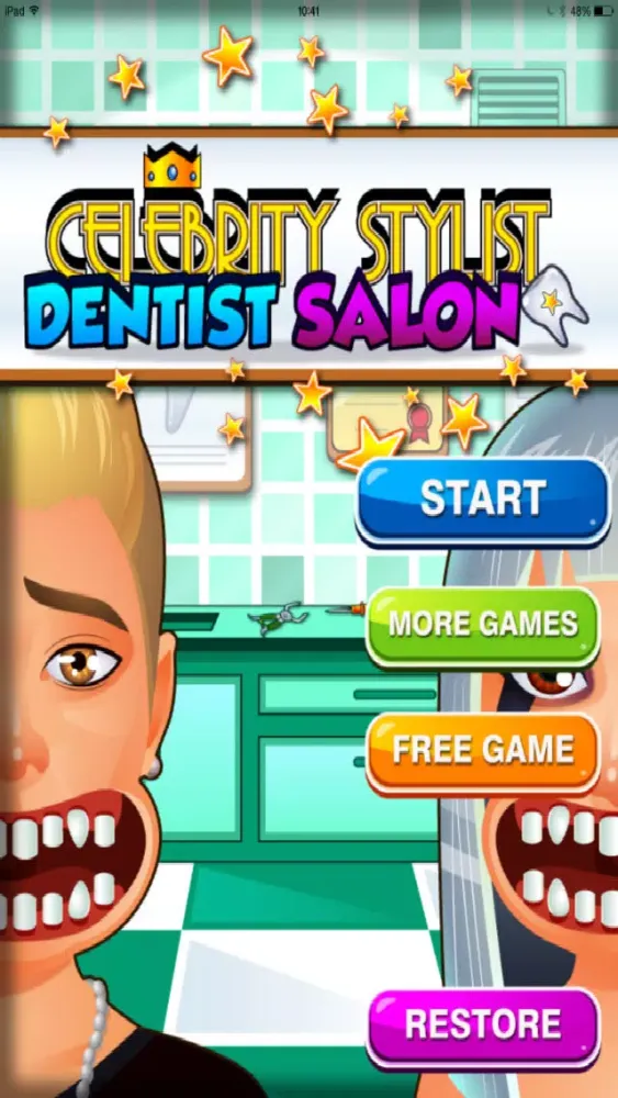 Скриншоты Aaah! Celebrity Dentist FREE- Ace Awesome Game for Girls and School Boys