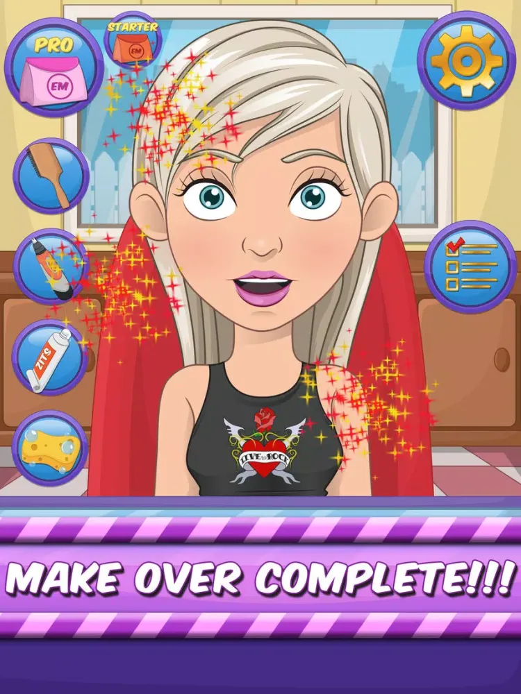 Zrzuty ekranu An Epic Makeover- Fun Kids Game HD iPad 