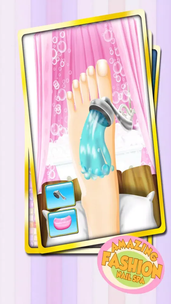 Capturas de pantalla de A Foot Spa Salon Makeover Game HD: A fun and free girls beauty app