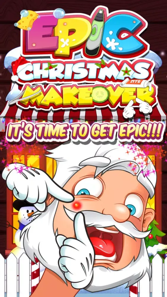 Captures d'écran de A Santa Christmas Makeover Game FREE