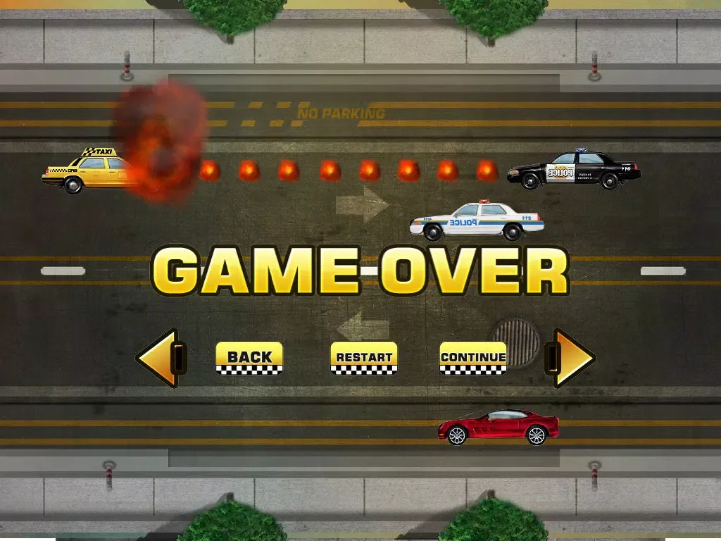 Captures d'écran de Action Taxi Racer- Awesome Car Game iPad 