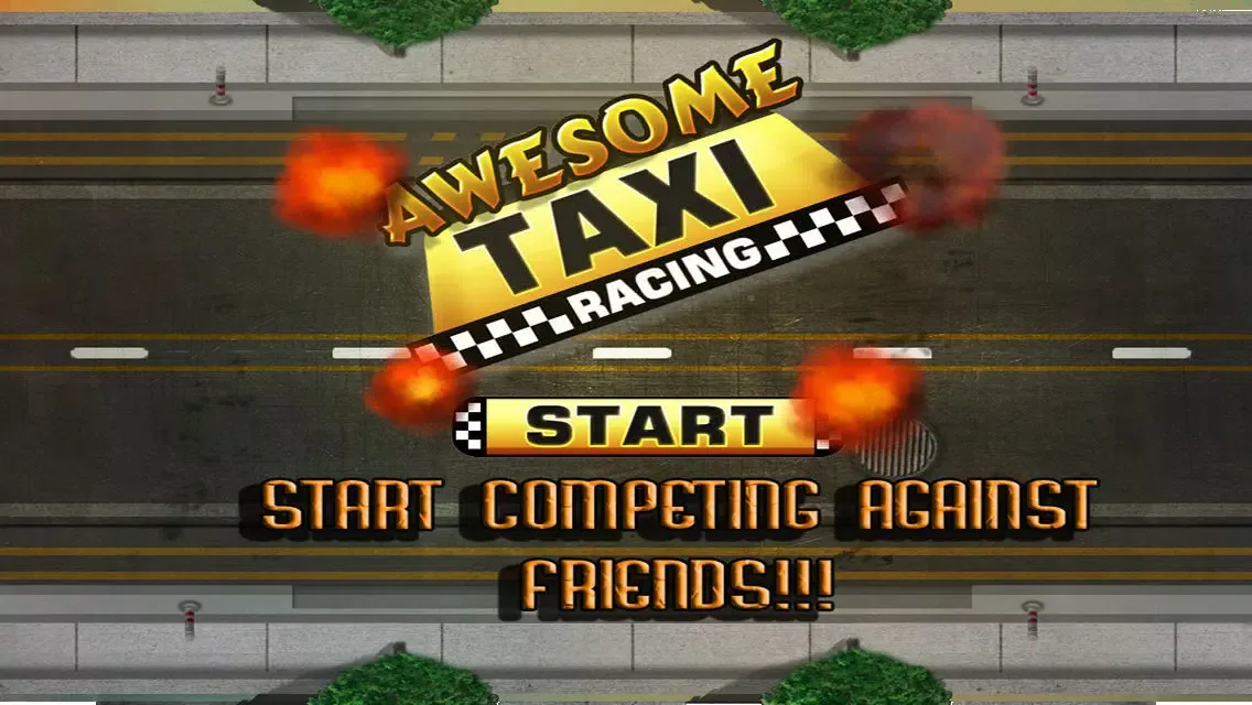 Captures d'écran de Action Taxi Racer- Awesome Car Game