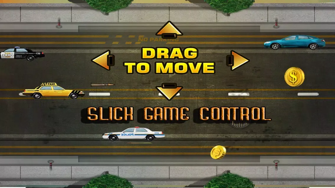 Captures d'écran de Action Taxi Racer- Awesome Car Game