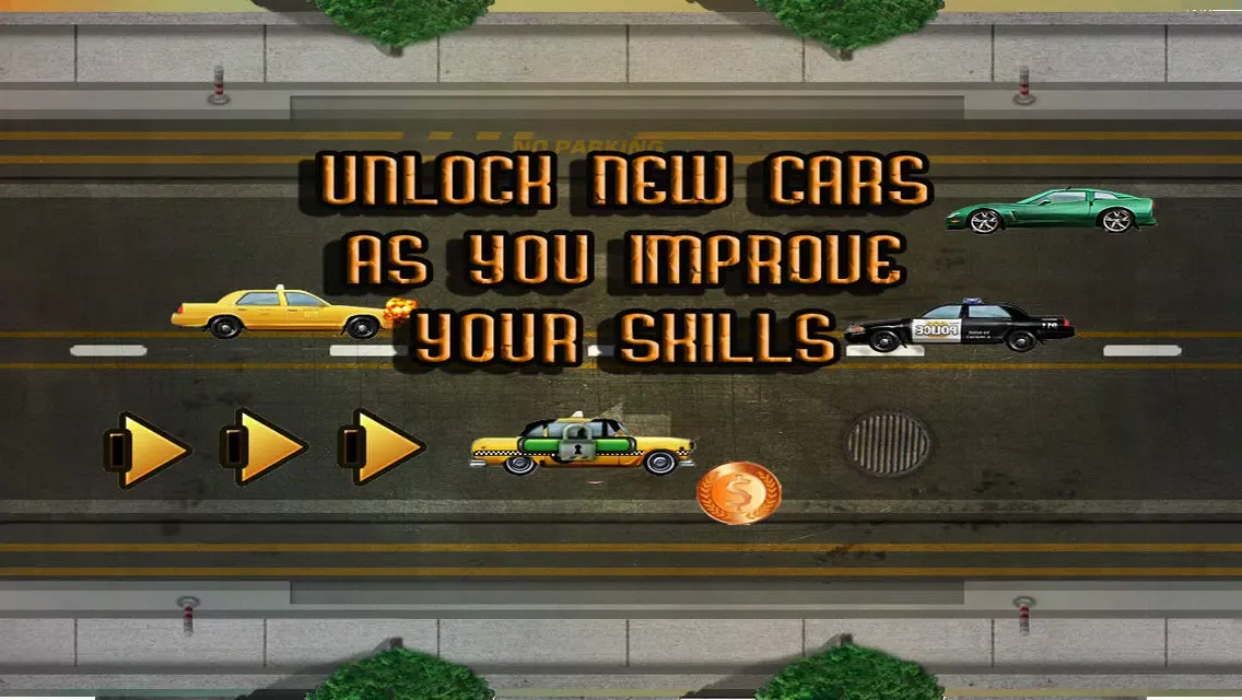Captures d'écran de Action Taxi Racer- Awesome Car Game
