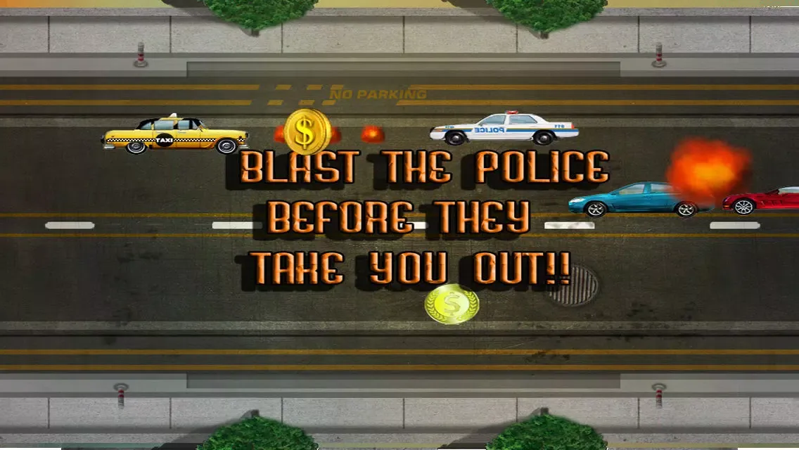 Captures d'écran de Action Taxi Racer- Awesome Car Game