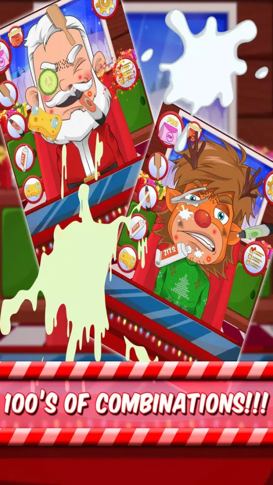 A Santa Christmas Makeover- Free Kids Games स्क्रीनशॉट