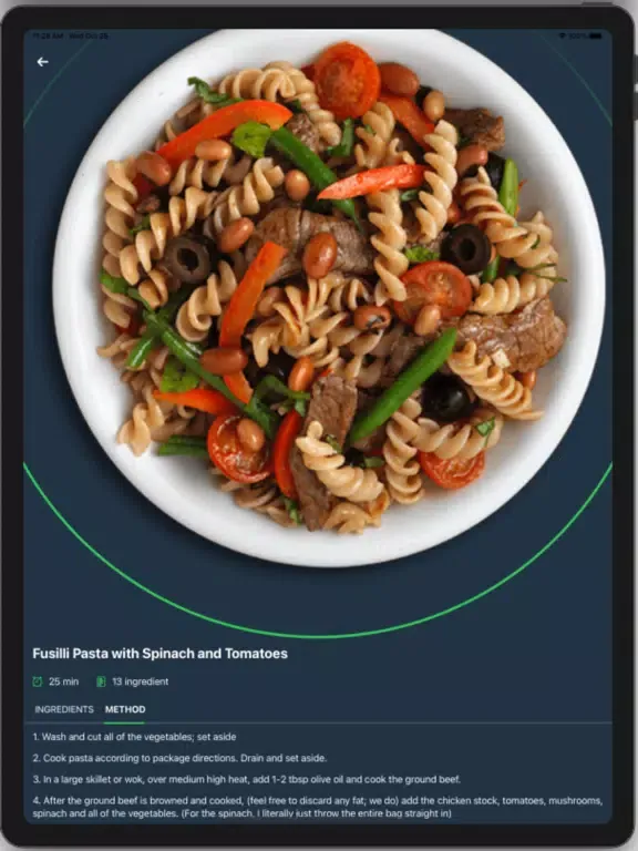 Kams Recipes iPad  Ekran Görüntüleri