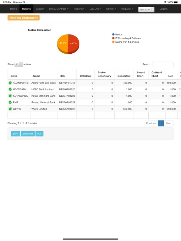 Скриншоты FINWAVE Smart Office iPad 
