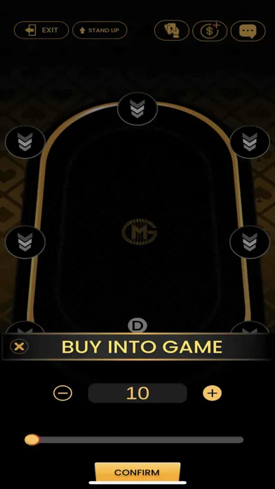 Capturas de tela do MG Poker - MTT, SNG and More