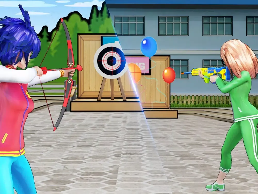 Anime Girl Summer Sports Games iPad  Ekran Görüntüleri