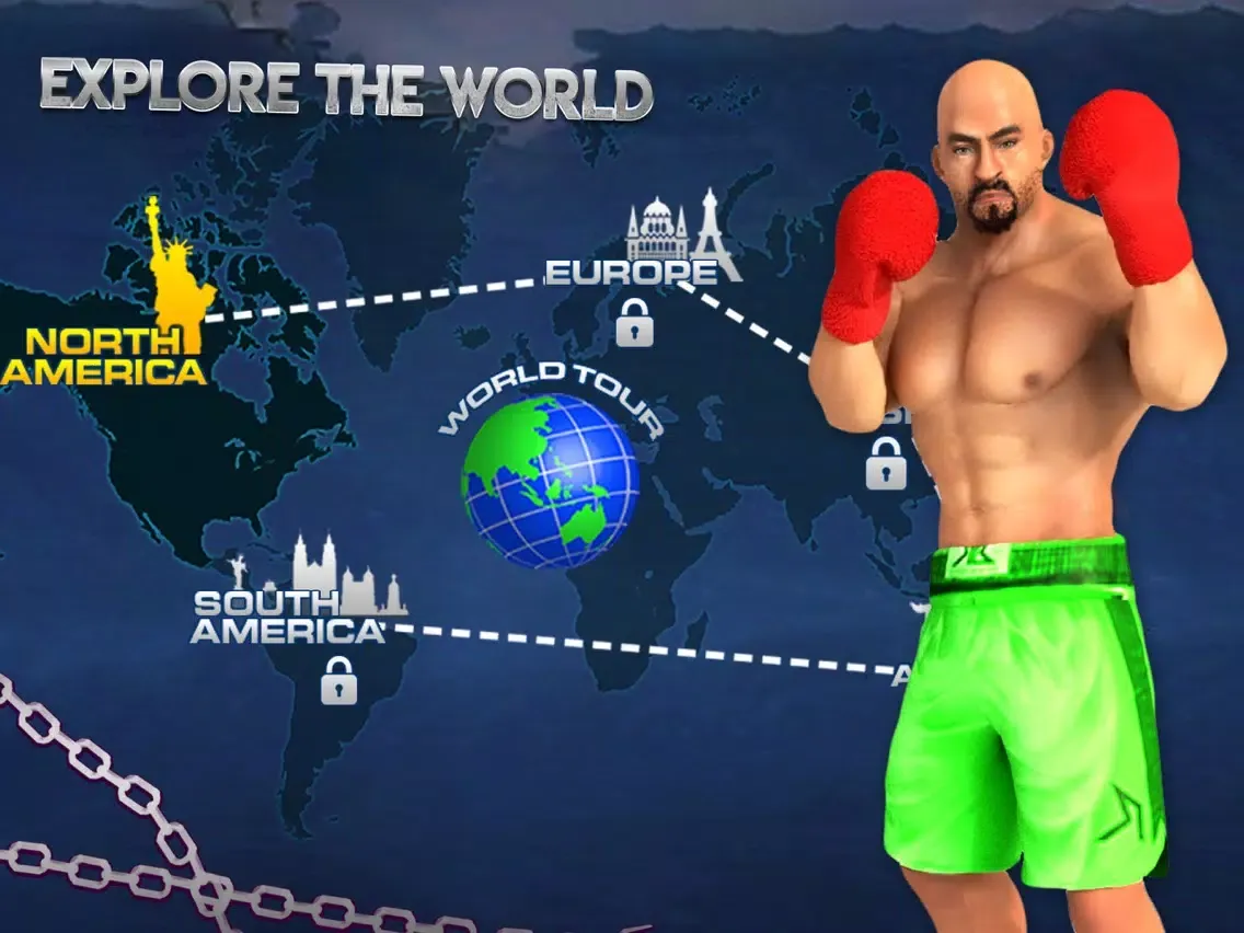 Real Boxer: Boxing Games 2019 iPad  스크린샷