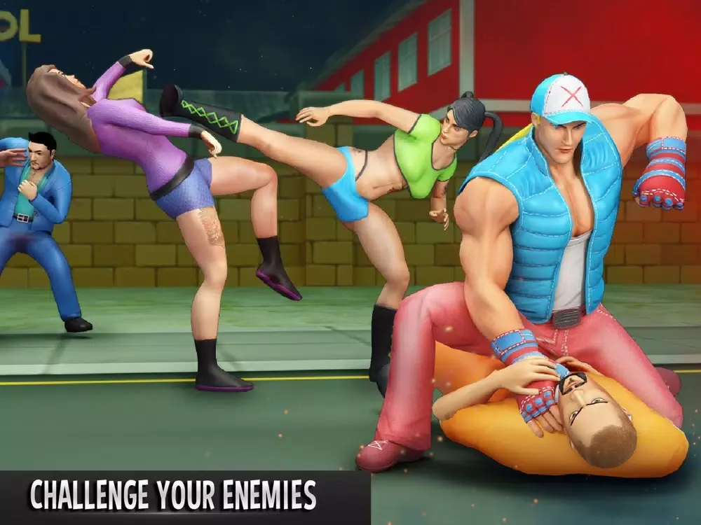 Capturas de pantalla de Street Fighting: Kung Fu Games iPad 
