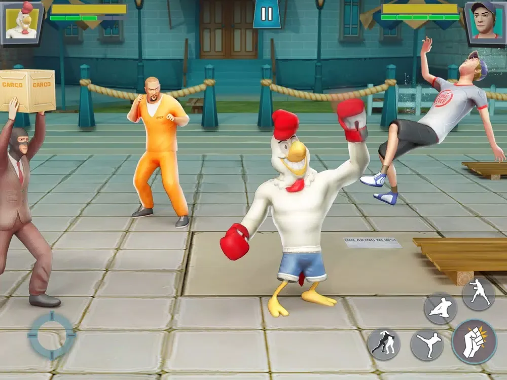 Capturas de pantalla de Street Fighting: Kung Fu Games iPad 