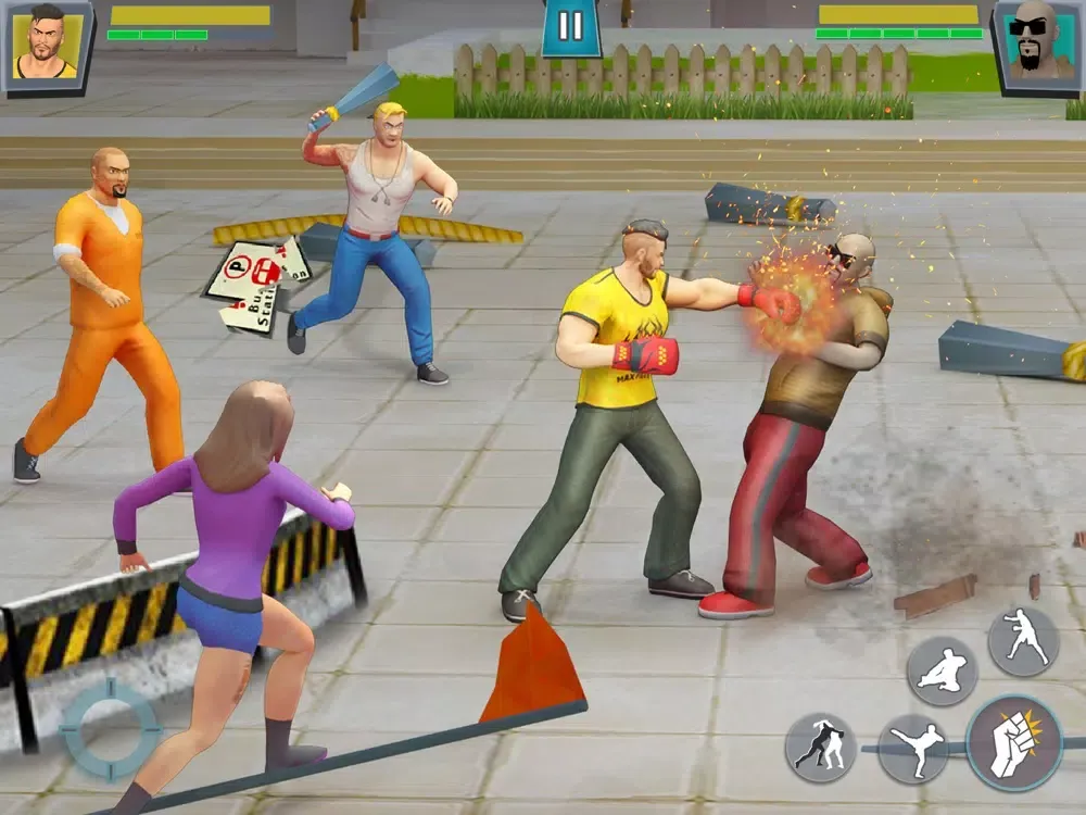 Capturas de pantalla de Street Fighting: Kung Fu Games iPad 