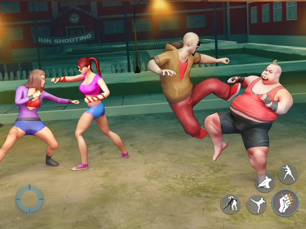 Capturas de pantalla de Street Fighting: Kung Fu Games iPad 