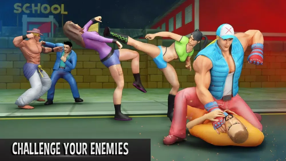 Capturas de pantalla de Street Fighting: Kung Fu Games