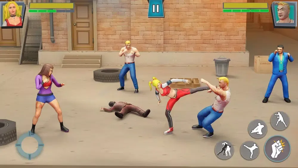 Capturas de pantalla de Street Fighting: Kung Fu Games