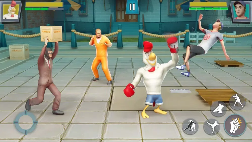 Capturas de pantalla de Street Fighting: Kung Fu Games