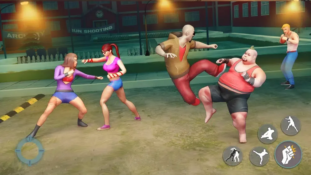 Capturas de pantalla de Street Fighting: Kung Fu Games