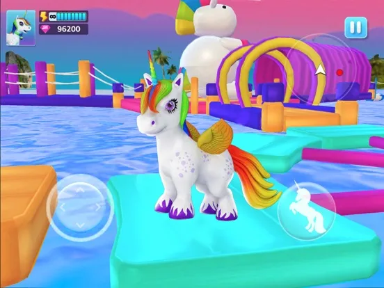 Baby Unicorn : Simulator Games iPad سکرین شاٹس