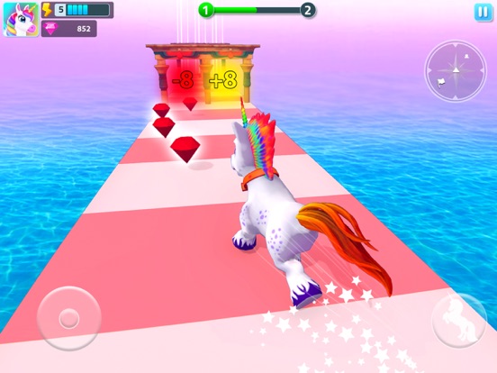 Tangkapan layar Baby Unicorn : Simulator Games iPad 