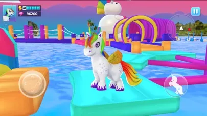 Baby Unicorn : Simulator Games سکرین شاٹس