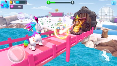 Tangkapan layar Baby Unicorn : Simulator Games